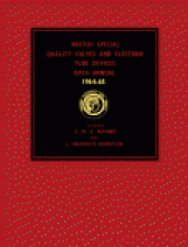 book British Special Quality Valves and Electron Tube Devices Data Annual 1964–65
