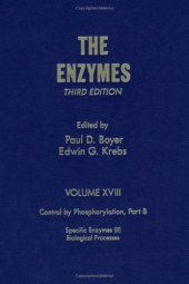 book Control by Phosphorylation Part BSpecific Enzymes (II) Biological Processes