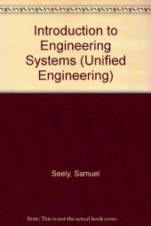 book An Introduction to Engineering Systems