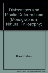 book Dislocations and Plastic Deformation