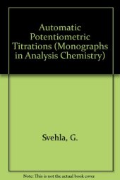 book Automatic Potentiometric Titrations