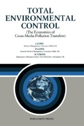 book Total Environmental Control. The Economics of Cross-Media Pollution Transfers