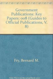 book Government Publications. Key Papers