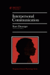 book Interpersonal Communication