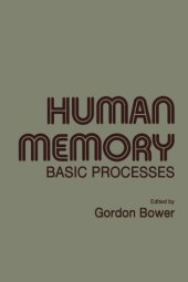 book Human Memory. Basic Processes