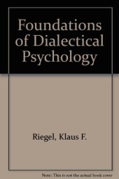 book Foundations of Dialectical Psychology