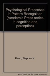 book Psychological Processes in Pattern Recognition