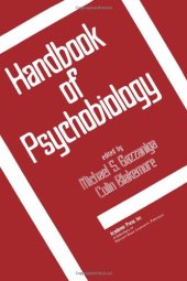 book Handbook of Psychobiology