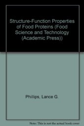 book Structure–Function Properties of Food Proteins