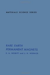 book Rare Earth Permanent Magnets