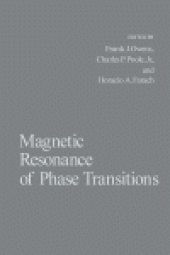 book Magnetic Resonance of Phase Transitions