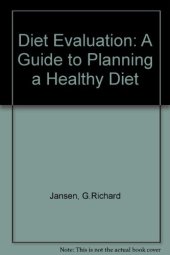 book Diet Evaluation. A Guide to Planning a Healthy Diet