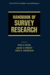 book Handbook of Survey Research