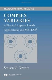 book Complex variables: a physical approach with applications and MATLAB