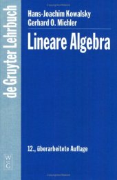 book Lineare Algebra