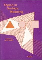 book Topics in surface modeling