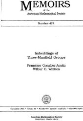 book Imbeddings of three-manifold groups