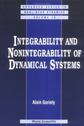 book Integrability and nonintegrability of dynamical systems