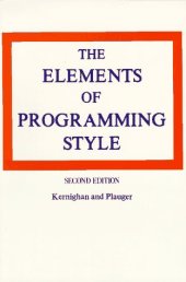 book The elements of programming style