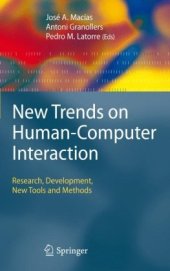 book New Trends on Human–Computer Interaction: Research, Development, New Tools and Methods