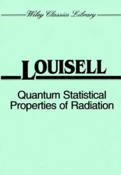 book Quantum statistical properties of radiation