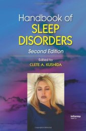 book Handbook of sleep disorders