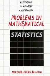 book Problems in mathematical statistics