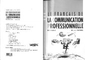 book Le français de la communication professionnelle