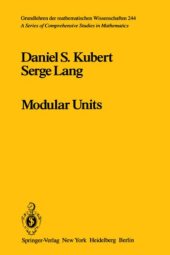 book Modular Units