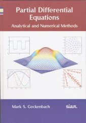 book Partial differential equations: analytical and numerical methods