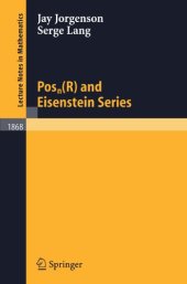 book Posn(R) and Eisenstein Series