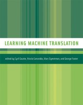 book Learning machine translation