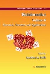 book Bioinformatics: Structure, Function and Applications