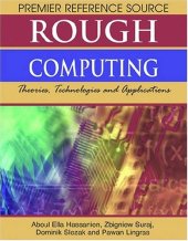 book Rough computing: theories, technologies, and applications