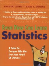 book Even you can learn statistics: a guide for everyone who has ever been afraid of statistics