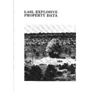 book LASL explosive property data