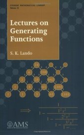 book Lectures on generating functions