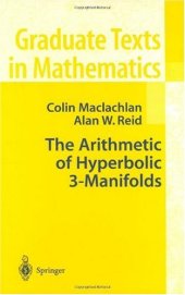 book The Arithmetic of Hyperbolic 3-Manifolds