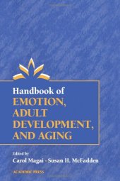 book Handbook of emotion, adult development, and aging