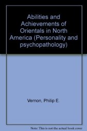 book The Abilities and Achievements of Orientals in North America