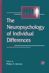 book The Neuropsychology of Individual Differences