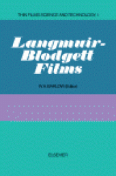 book Langmuir–Blodgett Films