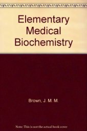 book Elementary Medical Biochemistry