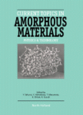 book Current Topics in Amorphous Materials. Physics & Technology