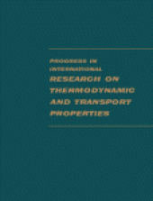 book Progress in International Research on Thermodynamic and Transport Properties