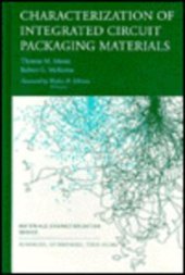 book Characterization of Integrated Circuit Packaging Materials