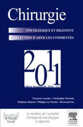 book Chirurgie Oncologique et Digestive 2011