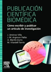 book Publicación Científica Biomédica. Cómo escribir y publicar un artículo de investigación