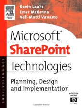 book Microsoft Share: Point Technologies. Planning, Design, and Implementation