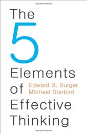 book The 5 Elements of Effective Thinking